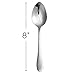 Eslite 12-Piece Tablespoons,Stainless Steel Extra-Large Dinner Spoons Set,7.8-Inches