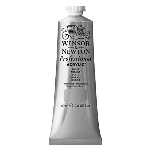 Winsor & Newton Professional Acrylique Tube 60ml 617 Argent