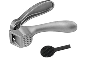 Pamperεd Chεf Garlic Press, Garlic Mincer Easy-squeeze Ergonomic Handle, No Need To Peel, Rust Proof, Professional Ginger Pre