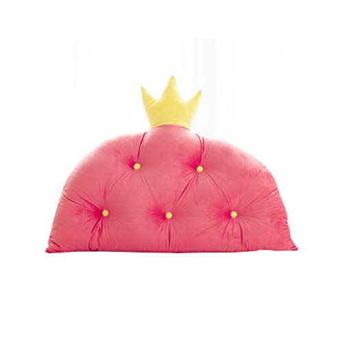 MO XIAO BEI Crown Princess Bedside Cushion Big Back Headboard Soft Pack Bed Back Cushion (color : D, Size : 100x80cm)
