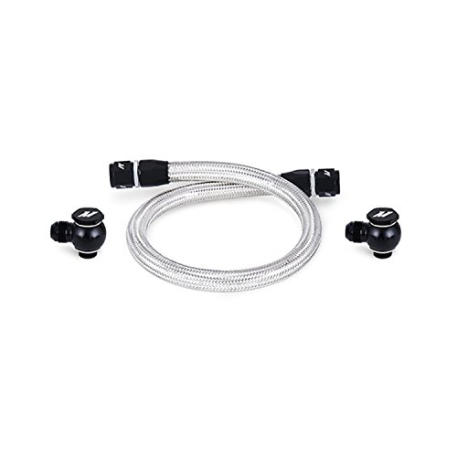 Mishimoto MMSBH-RX8-04 Silver Primary Replacement Oil Line