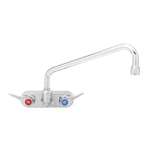 TS Brass B1117 Workboard Faucet with Swing Nozzle, Chrome Pricepulse