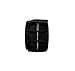 Hidden Assets Unique Pop-up & Portable 6 Cell Shoe Bin Organizer - Perfect for Office, Locker, College Dorm Room, Travel Accessory, or Home. Use as Shoe Box, Shoe Storage, and Shoe Holder. (BLACK)