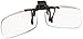 Magna-flip Clip on Flip up Magnifiers, +5.00 Power Converts Distance Glasses and Into Reading and Computer Glasses