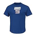 NFL New York Giants Men's UP4 Tee, Royal, X-Large