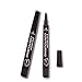 Plovex Waterproof Microblading Eyebrow Tattoo Pen 4 Head Fine Sketch Enhancer Fork Tip Eyebrow Tattoo Tint Eyebrow Gel Pencil Makeup (01 Light brown)