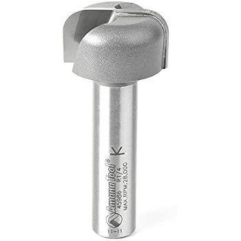 Whiteside Router Bit 1376 - Bowl & Tray Bit, 1-1/4" Cutting Diameter, 1/2" Cutting Length - View #10