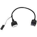 Goliton&reg; Nissan Infinity iPod iPhone iPad Interface Cable 284H2-ZT50A Cube / Maxima / Murano / Pathfinder / Sentra / Titan / Versa / Xterra / G35 / G37 / M37 / M56 / EX35 / FX35 / FX50 / QX56 / Adapter Lead Cord Wire Line Out Aux