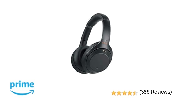 Sony WH-1000XM3B - Auriculares de Diadema inalámbricos, con Alexa integrada - color negro