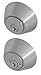 Honeywell 8112309 Double Cylinder Deadbolt, Satin Nickel