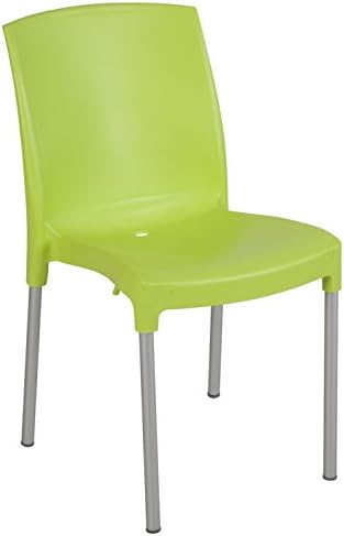 Tensai Jenny Collection Durable Plastic Chair - Lemon