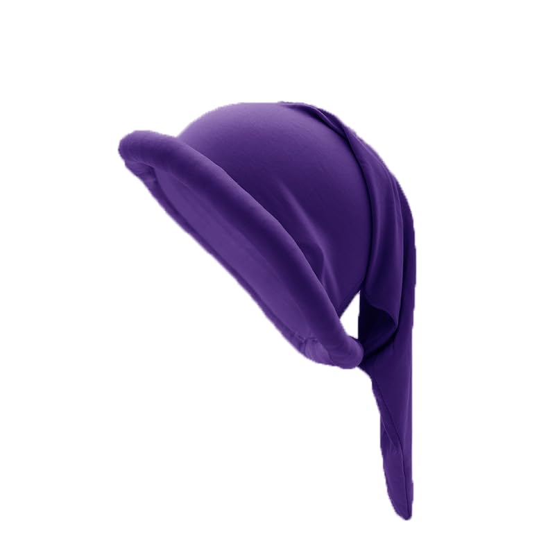 AOVNA Dwarf Hats Gnome Hats Dwarf Costume Hats Halloween Elf Hat Fairy Tale Costumes Accessories for Party Costume Supplies (Purple) — image 1