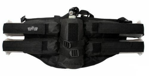 Black Deluxe GXG Paintball 4+1 Harness Ammo Pack
