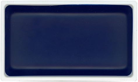 KitAbility Gansai Tambi Watercolor Paint Pan Persian Blue Number 63 Single Solid Color fits in 12 18 24 and 36 Trays Japanese Traditional Solid Water Color