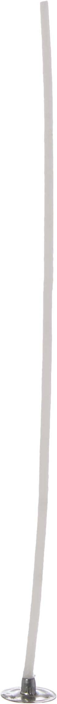 100% Natural Cotton Core Candle Wick, Low Smoke 6" Pre-Waxed for Candle Making 100 Pcs