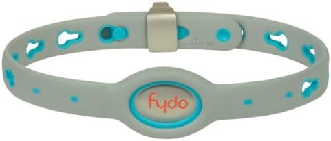 Teafco Fydo Action Water Resistant Medium Dog Collar, Gray/Blue