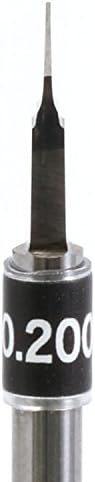 魁 Tungsten carbide Line Chisel width 0.200mm for Plastic models