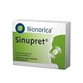 Bionorica Sinupret - Nose Remedy, Sinus Congestion & Immune System - Pack 2x50 Tabs