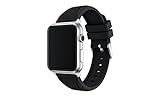 Apple Watch Band, Enow Soft Silicone Replacement Sports Band for 38mm Apple Watch 2015 & 2016 All Models, Black