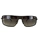 Vuarnet Extreme Unisex VE 7004 Square Aviator Polarized Sunglasses, Palladium