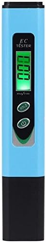 QIYAT CPTCAM Pen-type EC Meter ATC EC Meter 19.99ms/cm Aquarium Water Quality Electrical Conductivity Tester(EC-963 )