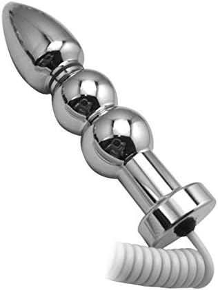 Stainless Steel Bu'tt Plug Electric Shock But’t Toy for Him