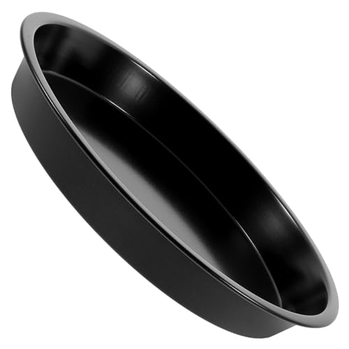 CATIEBYE Non Stick Round Pizza Pan Baking Tray for Kitchen Use Versatile Baking Dish for Pizza Cakes and Bread Carbon Steel Construction for Home and Restaurant