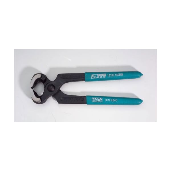 Maco Tools Kneifzange Kantenzange mit GS Zeichen -180 mm DIN 9243