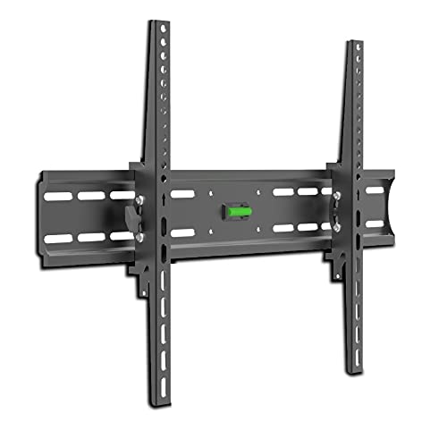 Universal TV Mount - 26” to 65”, VESA Compliant Wall Bracket for Flat Screens and LED Monitors - Low Profile Television Panel Anchor - With Moveable, Lockable 12 Degree Tilt
