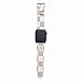 38mm (Fit for 40mm) Compatible Apple Watch Straps, Luxury Fashion PU Leather Classic Wrist Bands for Women and Men, Replacement for Apple Watch Series 4 3 2 1 38/40MM (Checker White)