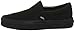 Vans Slip-On¿ Core Classics, Black/Black (Canvas), 11.5 Women / 10 Men M US