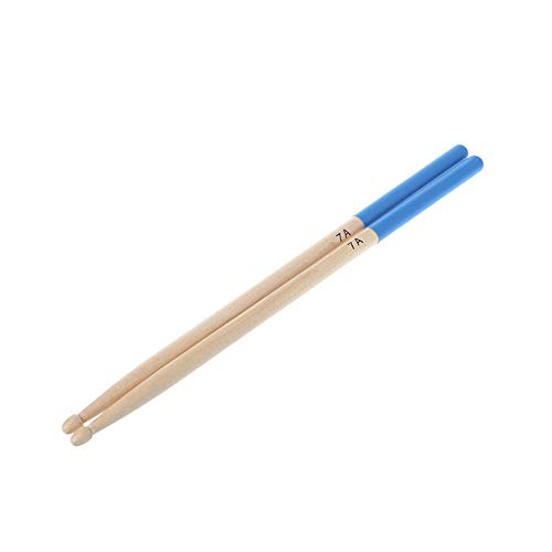 7A Drumsticks, 5 Pair Drum Sticks Maple Wood Drumsticks Drum Accessories Wood Tip Drumstick Multi Color for Kids Children Students Adults and Beginners - Thumbnail 6