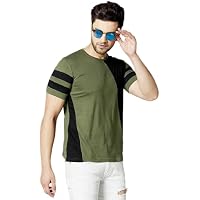 Zoby Men's Regular fit T-Shirt | Men's Casual t-Shirt Round Neck Half Sleeve Fully Cotton Blend T-Shirts- 1pc