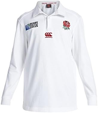 Canterbury England Rugby Classic Long Sleeve Kids Jersey Boys Home/Away Shirt 8 Years-14 Years New