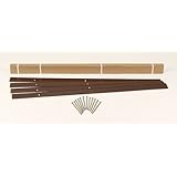 Dimex EasyFlex Aluminum Landscape Edging Project Kit, Will Not Rust Like Steel, Brown (1806BR-24C)