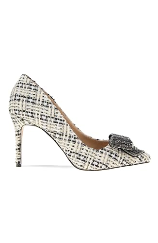 BCBGENERATION WOMEN’S BISSHA-2 PUMP, 5 IVORY MULTI