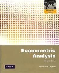 Econometric Analysis 0273753568 Book Cover