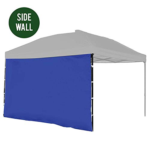 Punchau Canopy Sidewall Kit - Sidewalls for Pop Up Canopy Tent, 10 x 10 Feet - with or Without Door - 5 Colors to Choose from! (Sidewall Attachment, Blue)