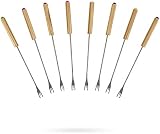 Princess Fondue Set Pure Black Bamboo 1.5 L 800 W 8 forks view 14
