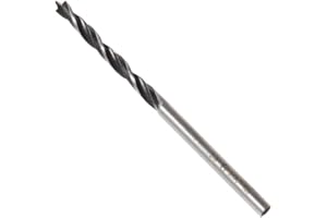 BOSCH BP14601 1/8 in. Brad Point Bit - Precise Starts, Clean Holes, Accurate Wood Drilling, Handheld Drill/Drill Press Compat