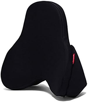 COVA Lumber Support Black - Premium Pelvis Support Back Cushion - 2 Year Warranty - For Home Office and Car Seat