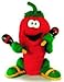 Musical Animated Chili Pepper Junior Plush Toy Dances Sings 