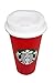 2018 Starbucks Holliday Red Reusable Travel Cup - (Grande 16 Oz)3 pack