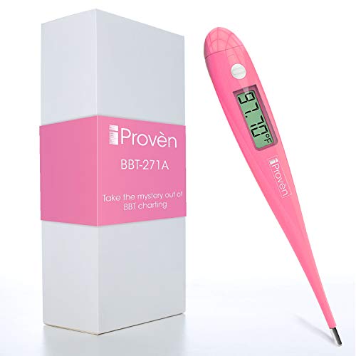 Fertility BBT Thermometer - iProven BBT-271A - 1/100th Accuracy - Trying to Conceive The Natural Way - Track Your Waking Temperature - Ovulation Tracking and Prediction Fertility BBT Thermometer - iProven BBT-271A - 1/100th Accuracy - Trying to Conceive The Natural Way - Track Your Waking Temperature - Ovulation Tracking and Prediction