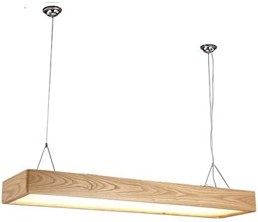 lamparas led modernas de madera maciza