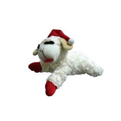 Multipet Holiday Lambchop Toy 6", Small