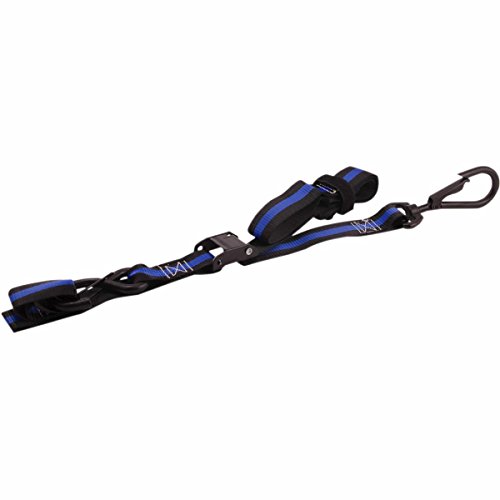 Erickson 05717 Big Hook Cam Lock Tie-Down Strap, 2 Pack (1.5" wide x 7' long, 1200lb Load Capacity)