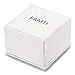 EAMTI 4mm 925 Sterling Silver Rings for Women High Polish Plain Dome Comfort Fit Size 5.5
