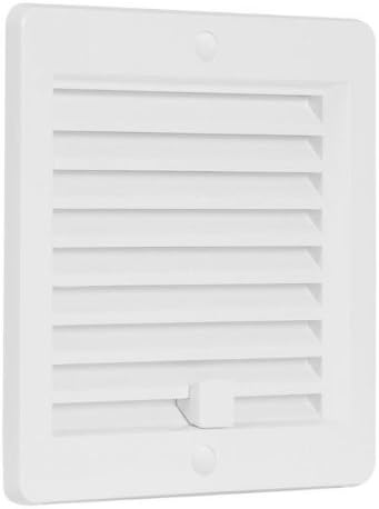 Hit&Miss Air Vent Grille Cover 150x150mm (6x6inch) WHITE High Quality ASA Plastic
