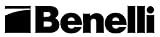 BLACK BENELLI DECAL WINDOW NEW STICKER